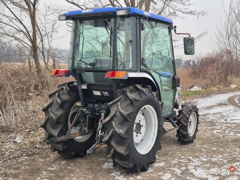 Traktorek ISEKI AT33F 33 44 Wspomaganie Napęd 4x4 Rolnictwo Małuszyn