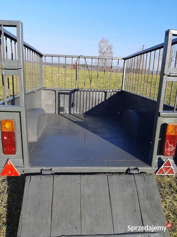 Przyczepa jednoosiowa dwukołówka Nakla