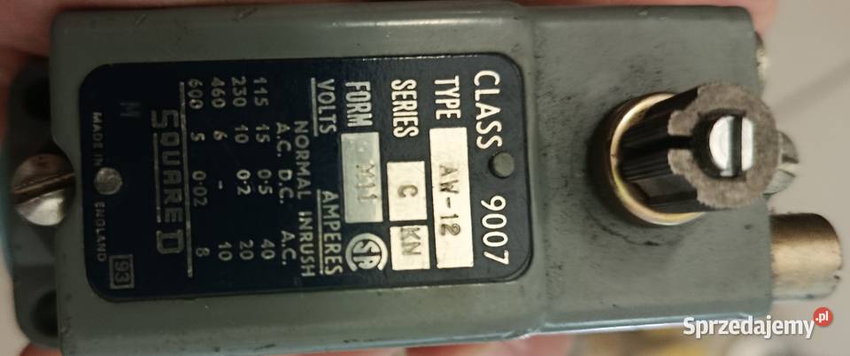 Squared Type AW12 class 9007 Limit swich Otwock