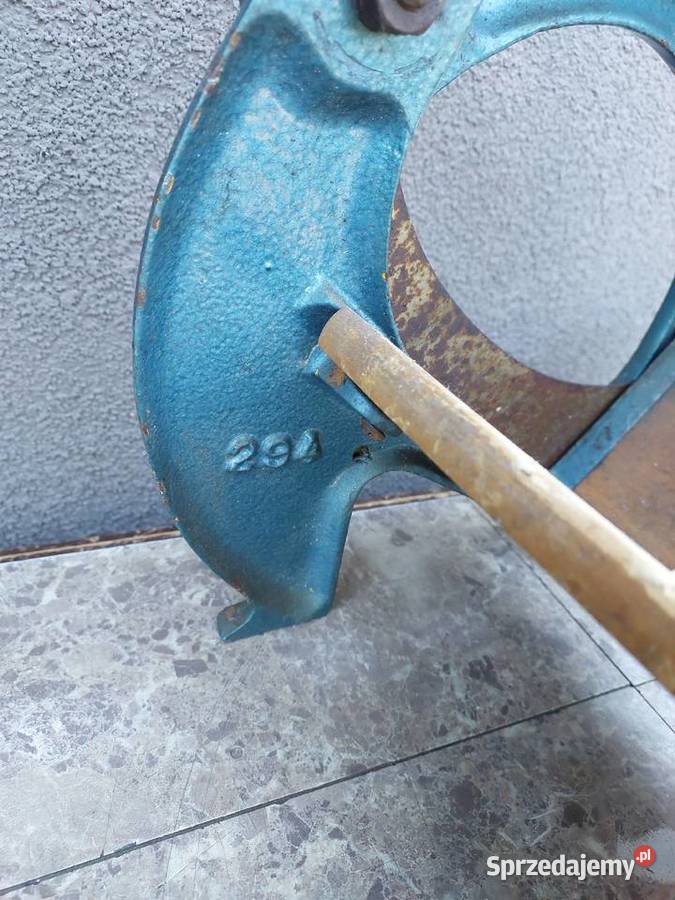 Stara krajalnica gilotyna do ziół Raadvad 294 Tczew