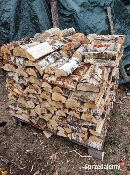 Drewno kominkowe opałowe brzoza dąb Murowana Goślina