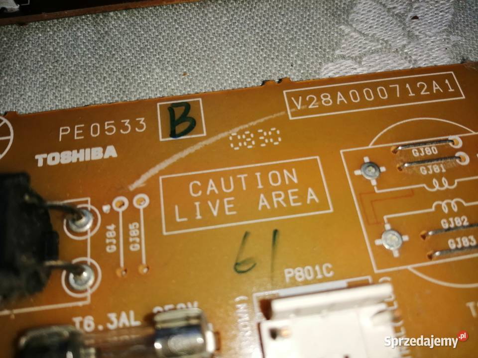 TOSHIBA 32XV550Pczęsci 32cale