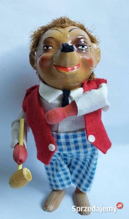 Figurka vintage jeż Mecki Błotno