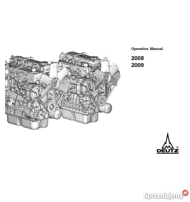 Deutz D 20082009 instrukcja obsługi naprawy Pozostałe Kielce sprzedam