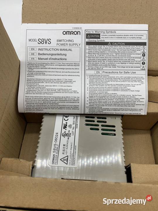 Omron S8VS06024 Power Supply Warszawa sprzedam