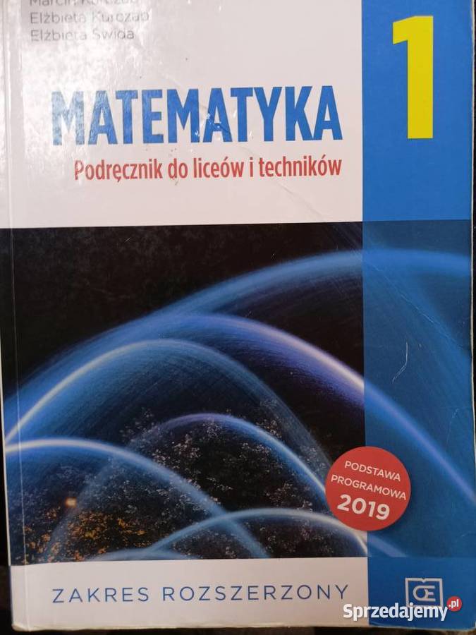 Matematyka 1 rozszerzenie Pazdro najtaniej matematyka Warszawa sprzedam