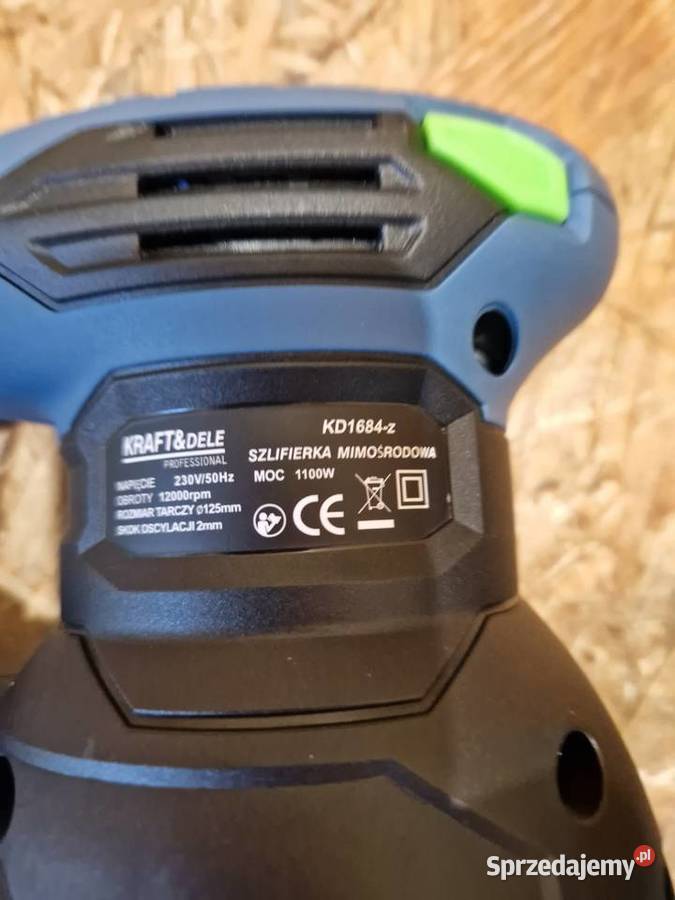 Szlifierka Mimośrodowa KraftDele 1100W Tarcza Głogowa