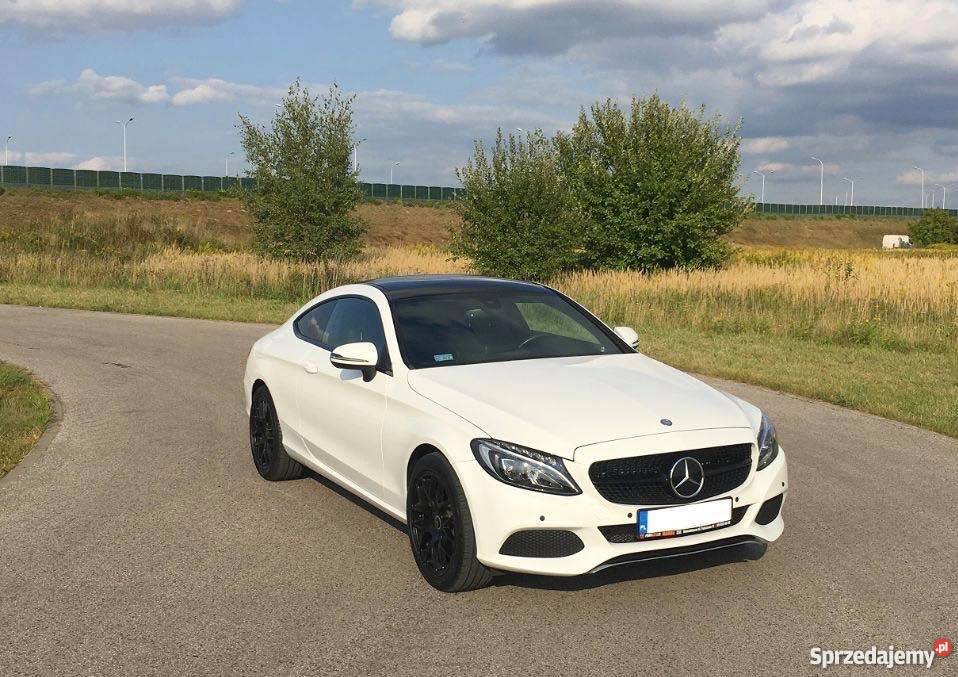 MERCEDE C KLASA COUPE asystent pasa ruchu Koszalin
