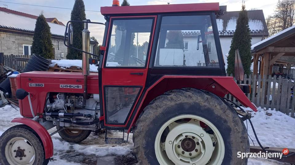 Ursus C360 remoncie wspomaganie kabina ledbar Cisów