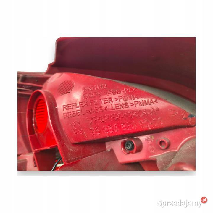 LAMPA PRAWA Peugeot 207 Lift 0309r tylna tylnia sprzedam