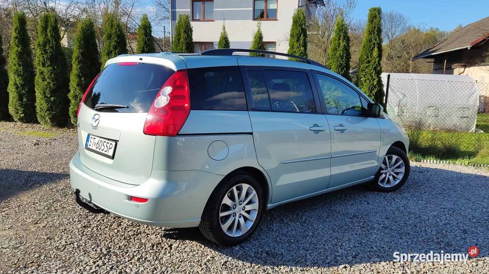 Mazda 5 2006r 18 Benzyna 7 Osób Klima Czujniki Jasło