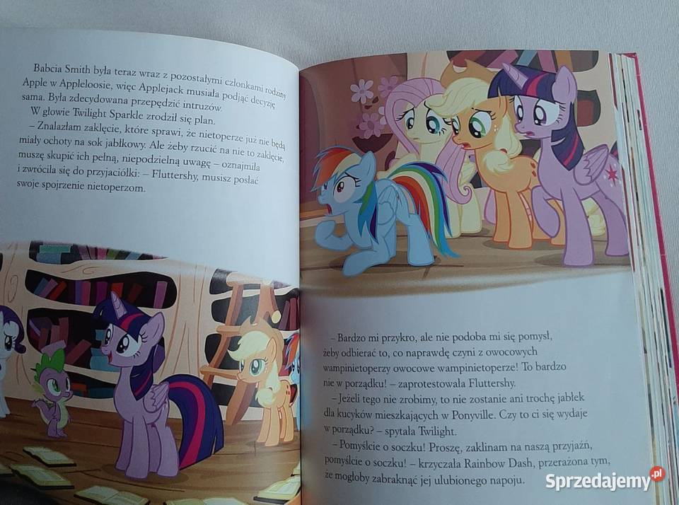 Książka dzieci My Little Pony Opowieści z Zabrzeg