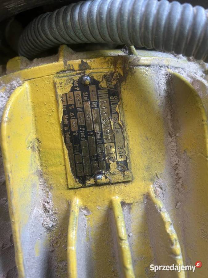 Silnik szje 34 b 4kw z szlifierki tasmowej do Głowno