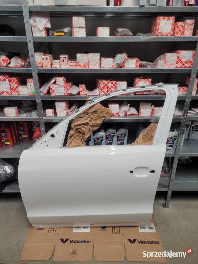 Drzwi kierowcy AUDI Q5 2013r białe stan idealny Kończyce Małe