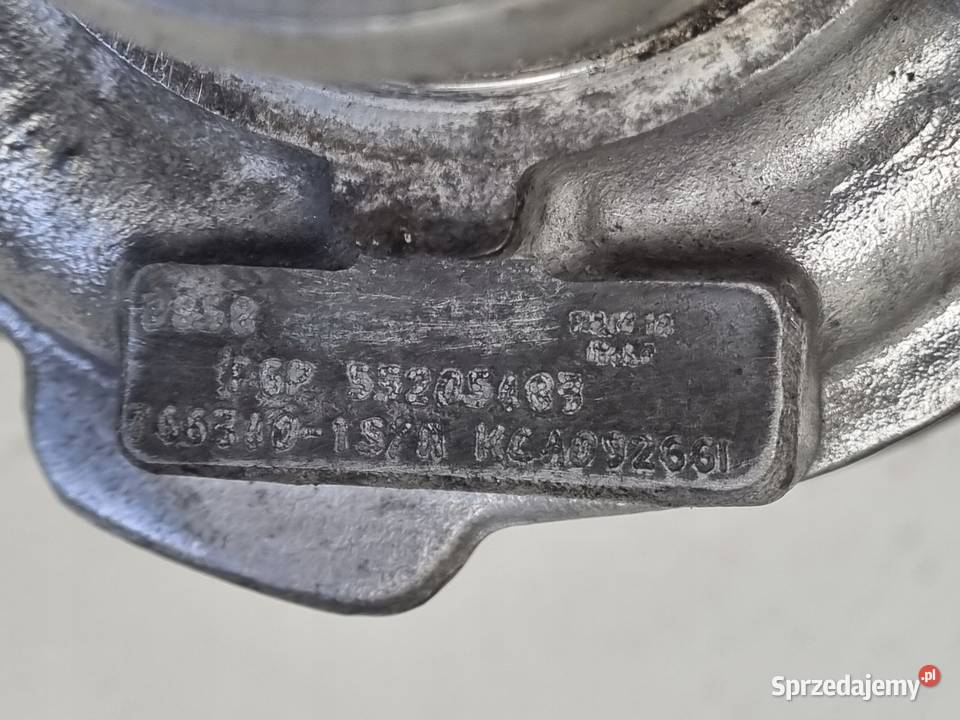 TURBOSPRĘŻARKA Opel Vectra C 19 CDTI turbo Rudka