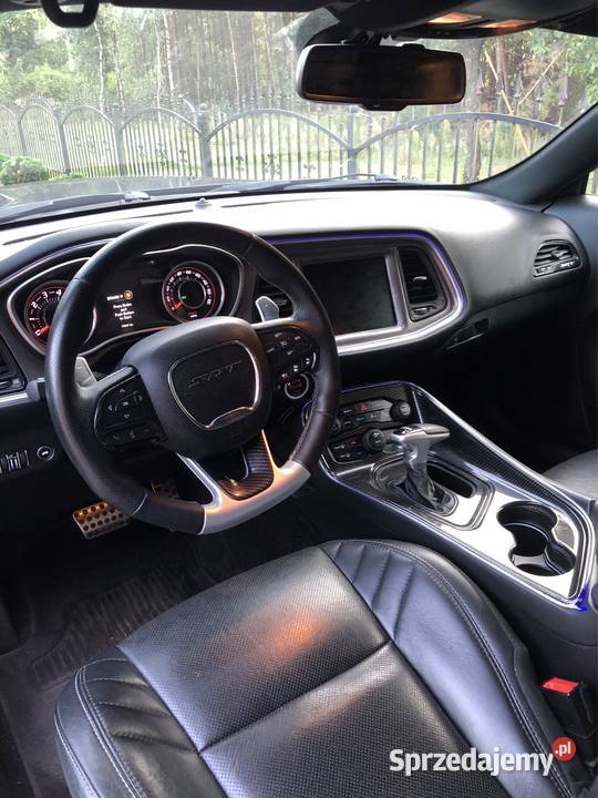 Dodge Challenger SRT392 JAZZ BLUE Pełna elektryczne lusterka