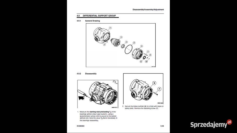 CAT Caterpillar instrukcje napraw do WSZYSTKICH Gdańsk