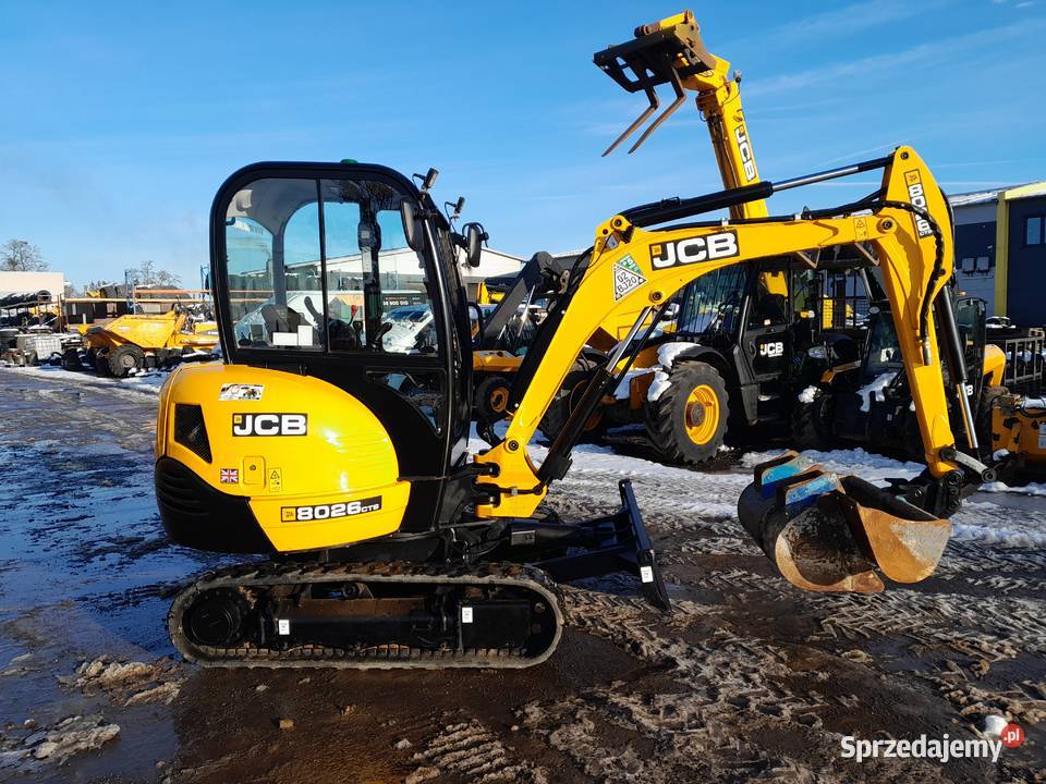 Koparka JCB 8026 2023R 8025 Cat Volvo Kubota Koparki