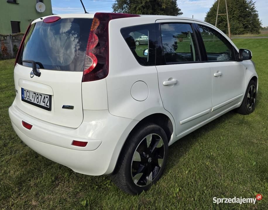 Nissan note 2012r 15d biały Głogów