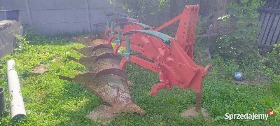 Pług Kverneland 4 skibowy resor Świebodzin