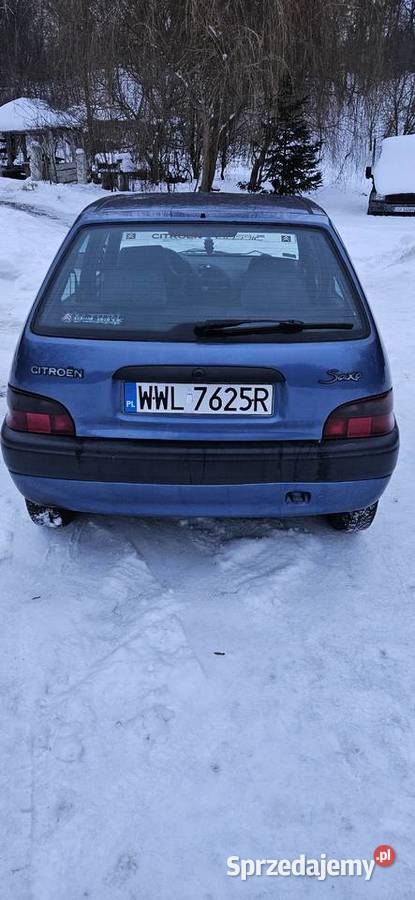 Citroen Saxo 15 diesel 58 1996r Majdan Ostrowski