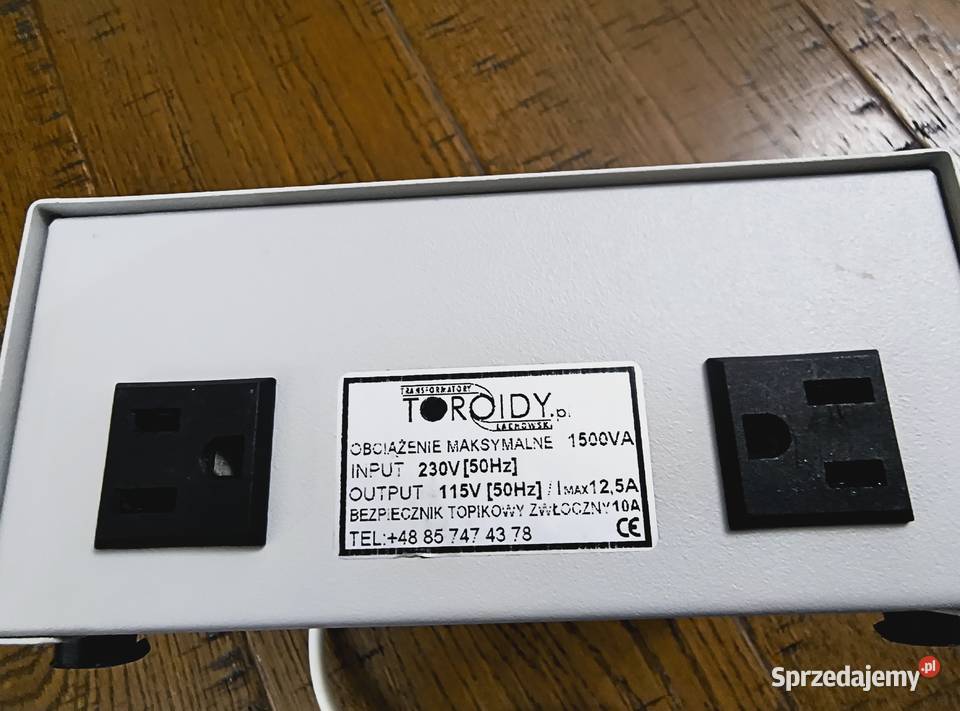 Autotransformator Toroidy 2301151500VA łódzkie Pabianice
