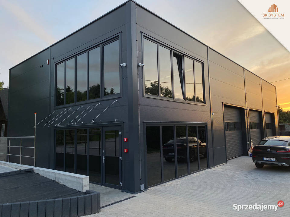 Hala 300 m2 stalowa produkcyjna magazyn warsztat Biskupice Ołoboczne