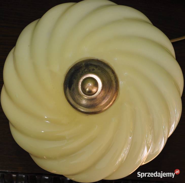 Stara lampka klosz beret w kolorze ecru Wysoka sprzedam