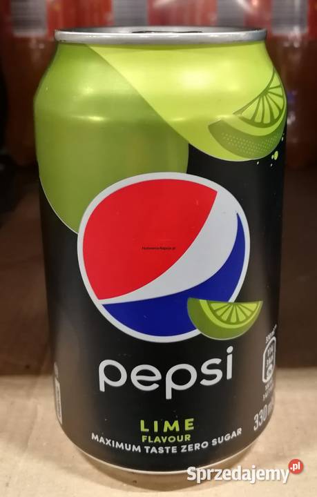 Pepsi Lime 330ml Puszka karton Bęczarka