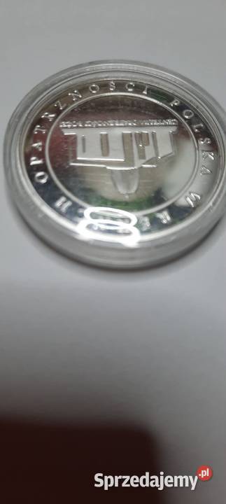 Srebrny medal Odzyskanie niepodległości 1918 k16 Warszawa sprzedam