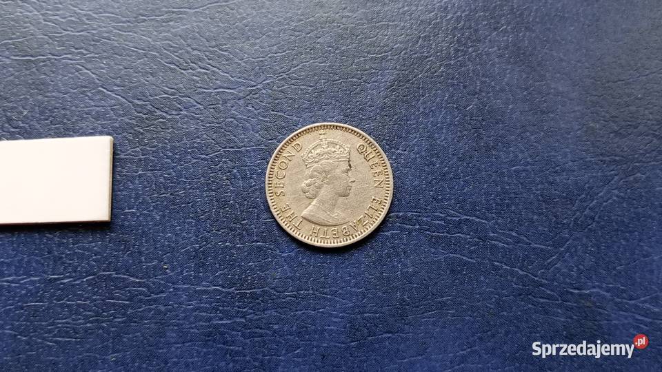 Stare monety 5 cent 1957 Malaje I Borneo podkarpackie Lesko