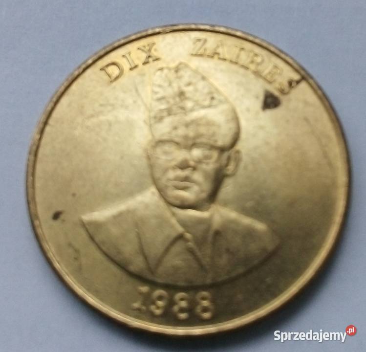 ZAIR10 ZAIR1988 r Numizmatyka Legionowo