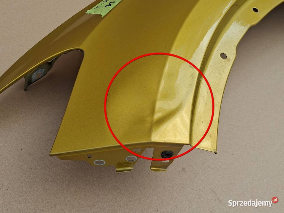 VW TROC 2GA BŁOTNIK LEWY PRZÓD OSŁONA Błotniki lubuskie Bieleń