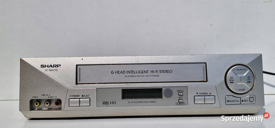Video magnetowid SHARP VC MH 770 VCMH770 Międzychód