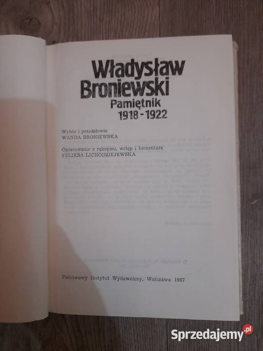 Pamiętnik 19181922 Poznań sprzedam