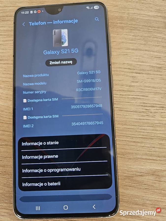 Samsung Galaxy S21 5G Zduńska Wola