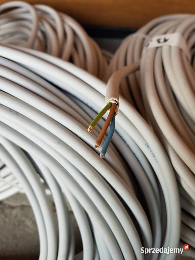 Kabel instalacyjny przewód elektryczny 3x15 3x25 Elektryka i akcesoria Warszawa sprzedam