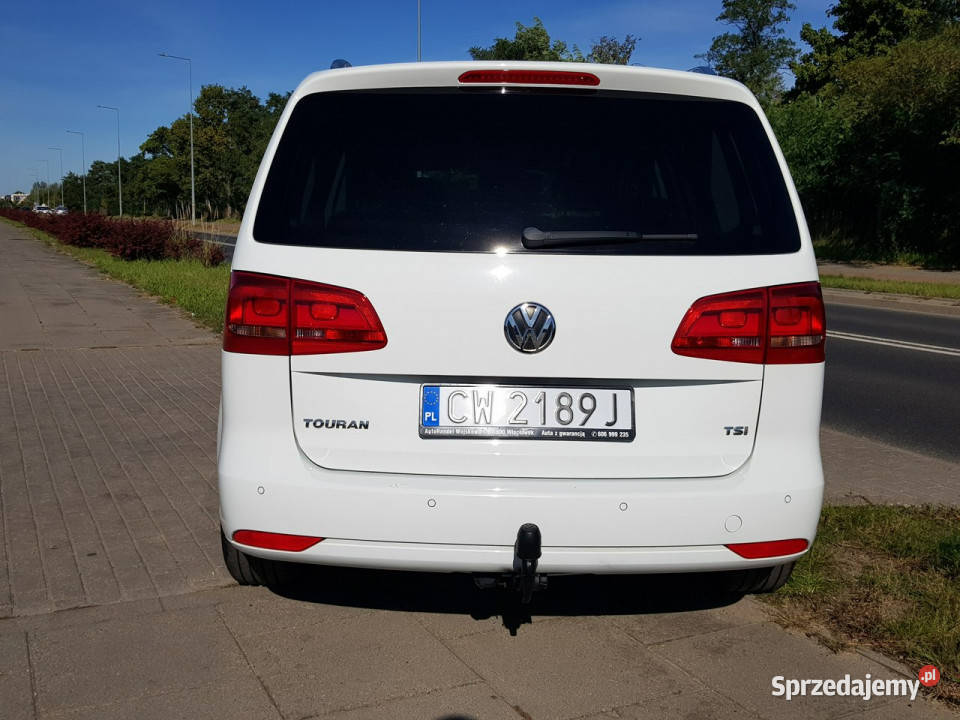 Volkswagen Touran 14 TSI Klimatronik kurtyny powietrzne kujawsko-pomorskie Włocławek