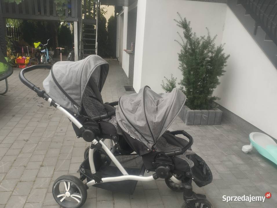 Sprzedam wózek dziecięcy bliźWózek dziecięcy 49157336kg Bliźniacze Ryki