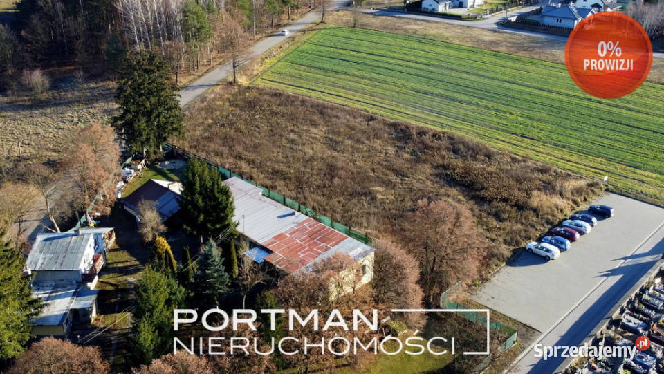 Działka pod zabudowę produkcyjno magazynową budowlana mazowieckie Osieck