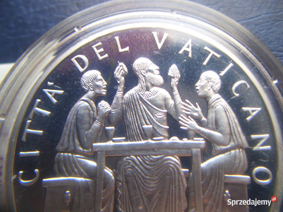 Stare monety 10 euro 2005 Watykan stan menniczy Lesko