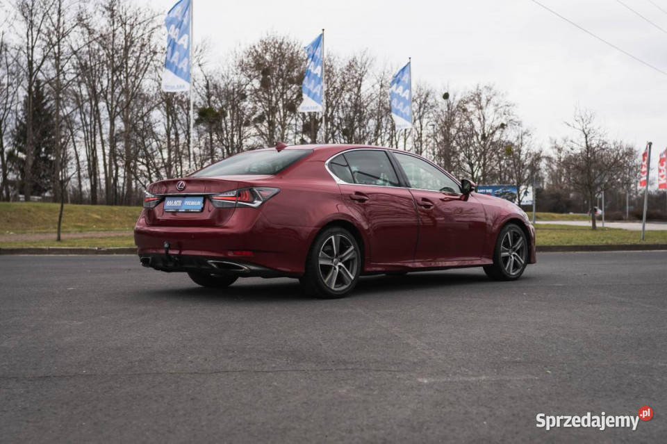 Lexus GS 200t skórzana tapicerka