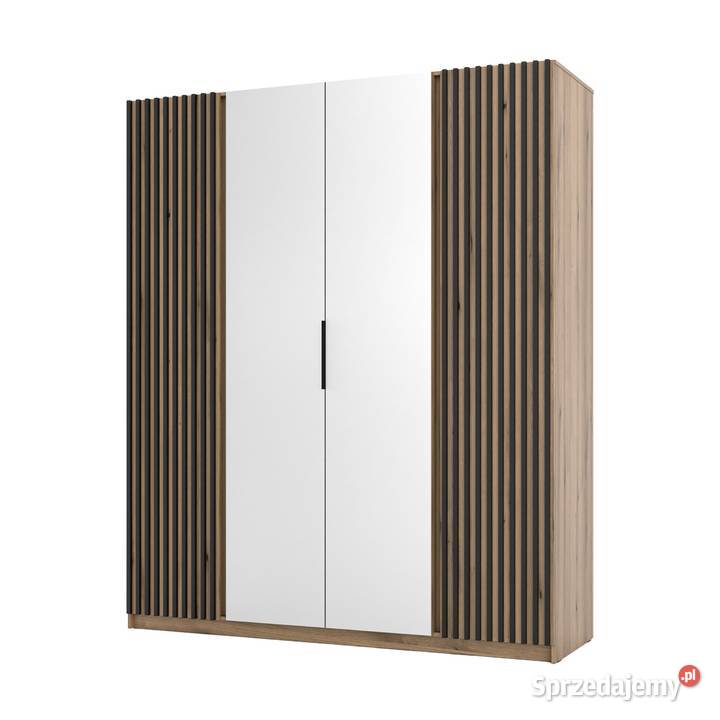 wysoka szafa 239 szerokość 200 LAMELE LUSTRO Poznań sprzedam