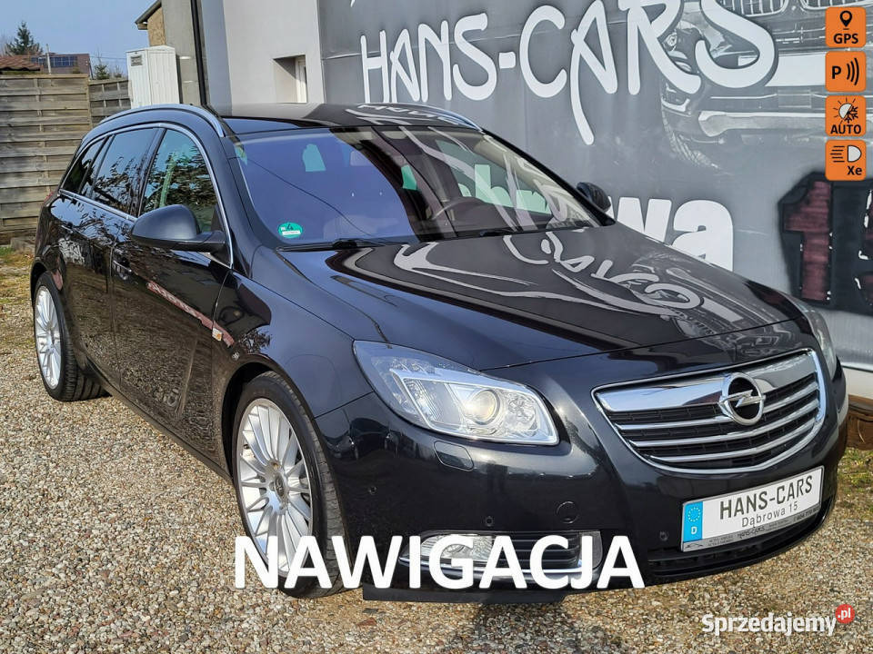 Opel Insignia *bi-xenony*ledy*navi*alu*skóry*serwis*super stan*z Niemiec* …