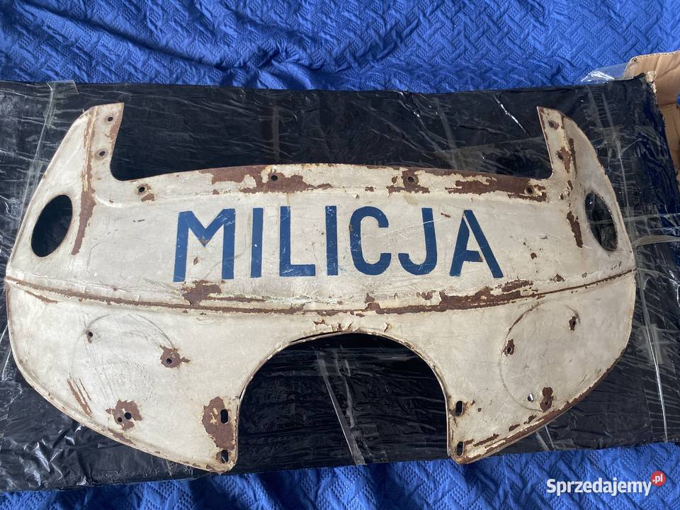 Oryginalna owiewka MILICJA MZ 250 pozostałe lubuskie Żagań sprzedam