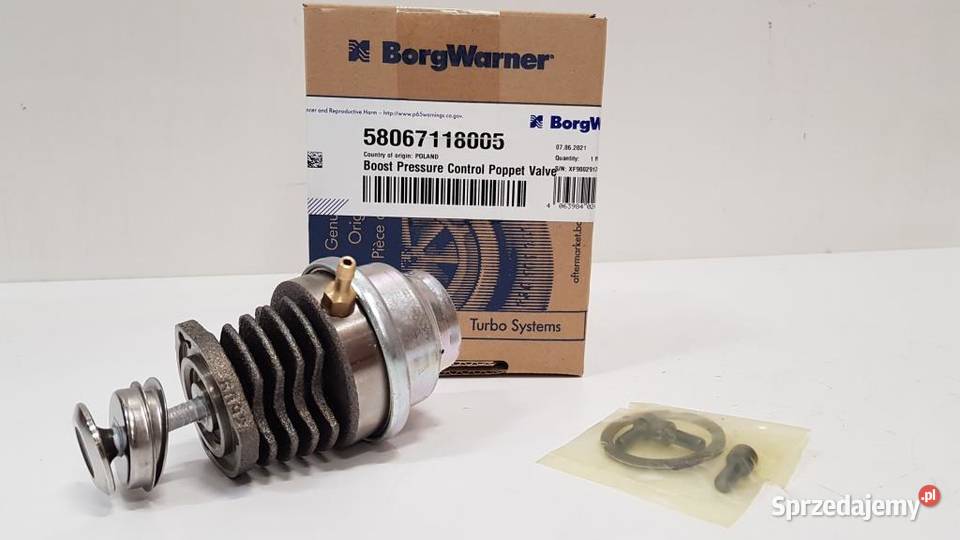 Zawór wastegate kit turbosprężarki BorgWarner Siedlce