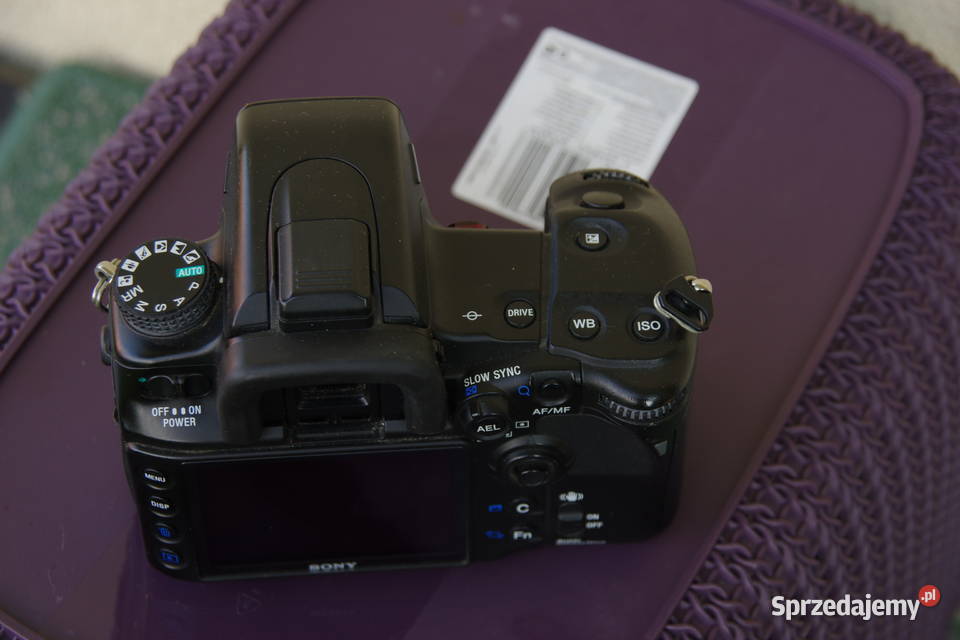 Lustrzanka SONY A700