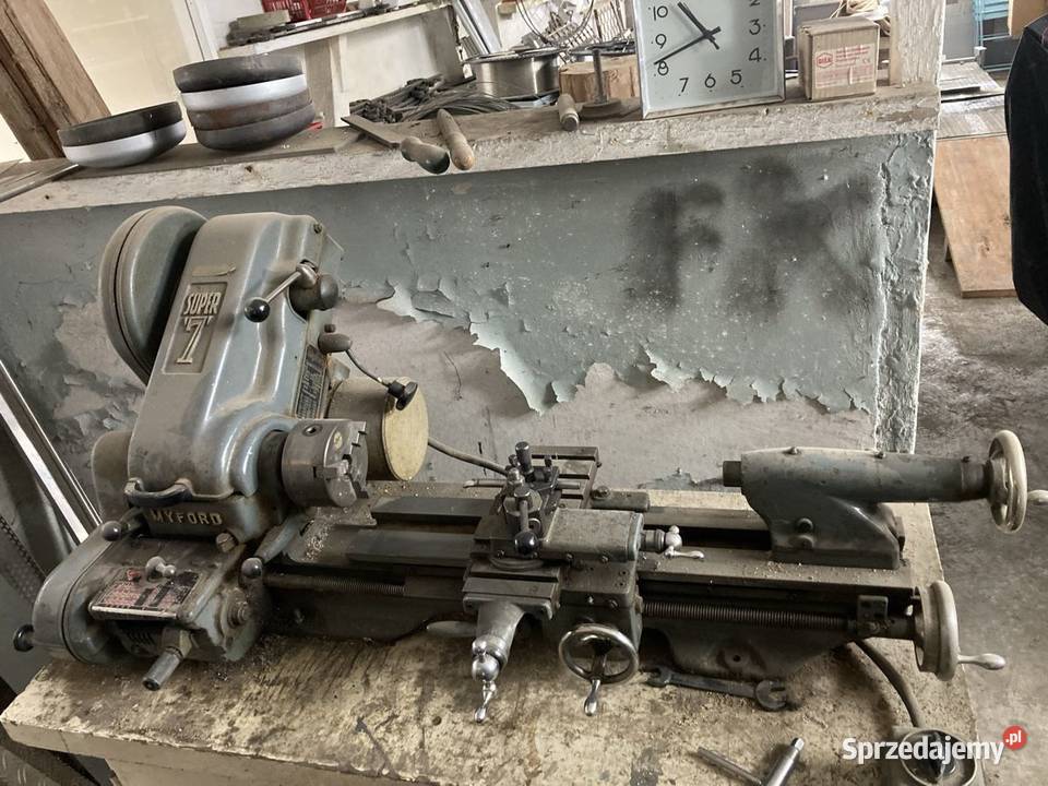 Tokarka stołowa modelarska precyzyjna MYFORD Garwolin