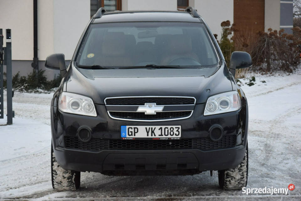 Chevrolet Captiva 20D 7Osobowy Skóra Serwisowany lakier metallic Majdan Sieniawski sprzedam