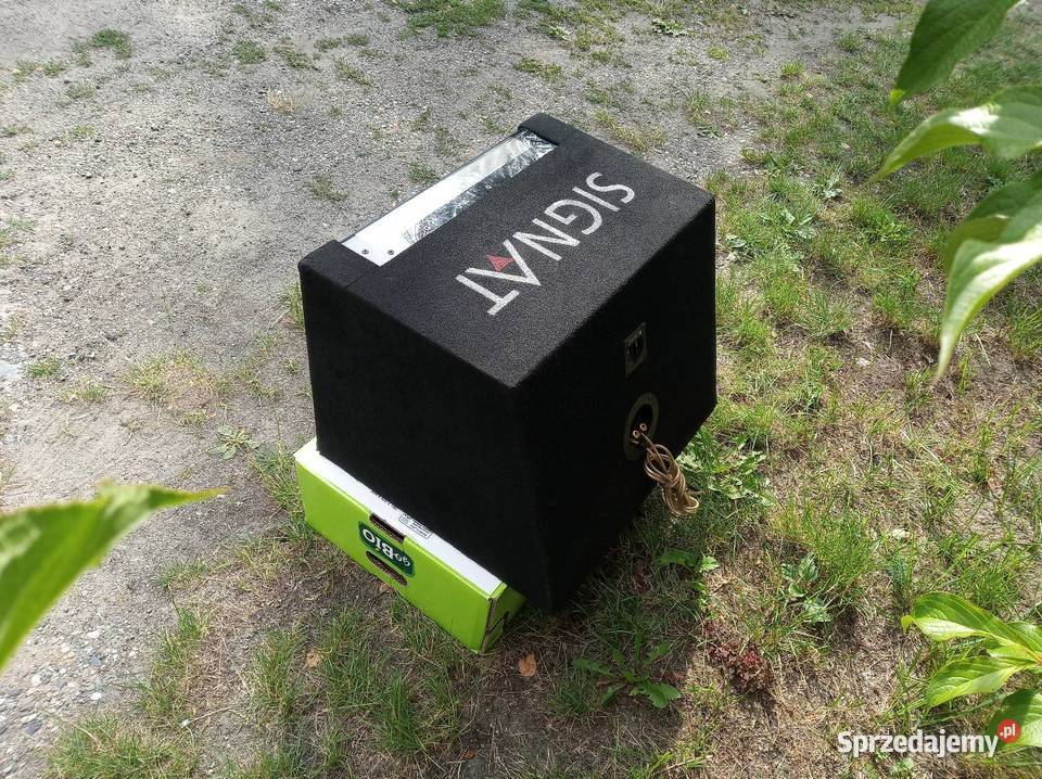 Tuba Skrzynia Basowa Subwoofer Wzmacniacz CRUNCH skrzynie basowe i tuby Dzierżoniów sprzedam